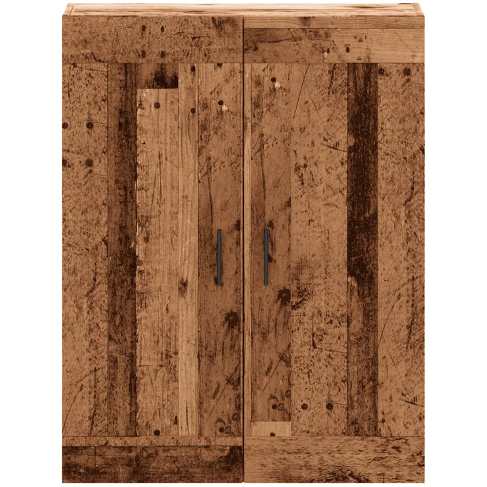 vidaXL 2 Door Brown Old Wood Wall Mounted Cabinet Image 4