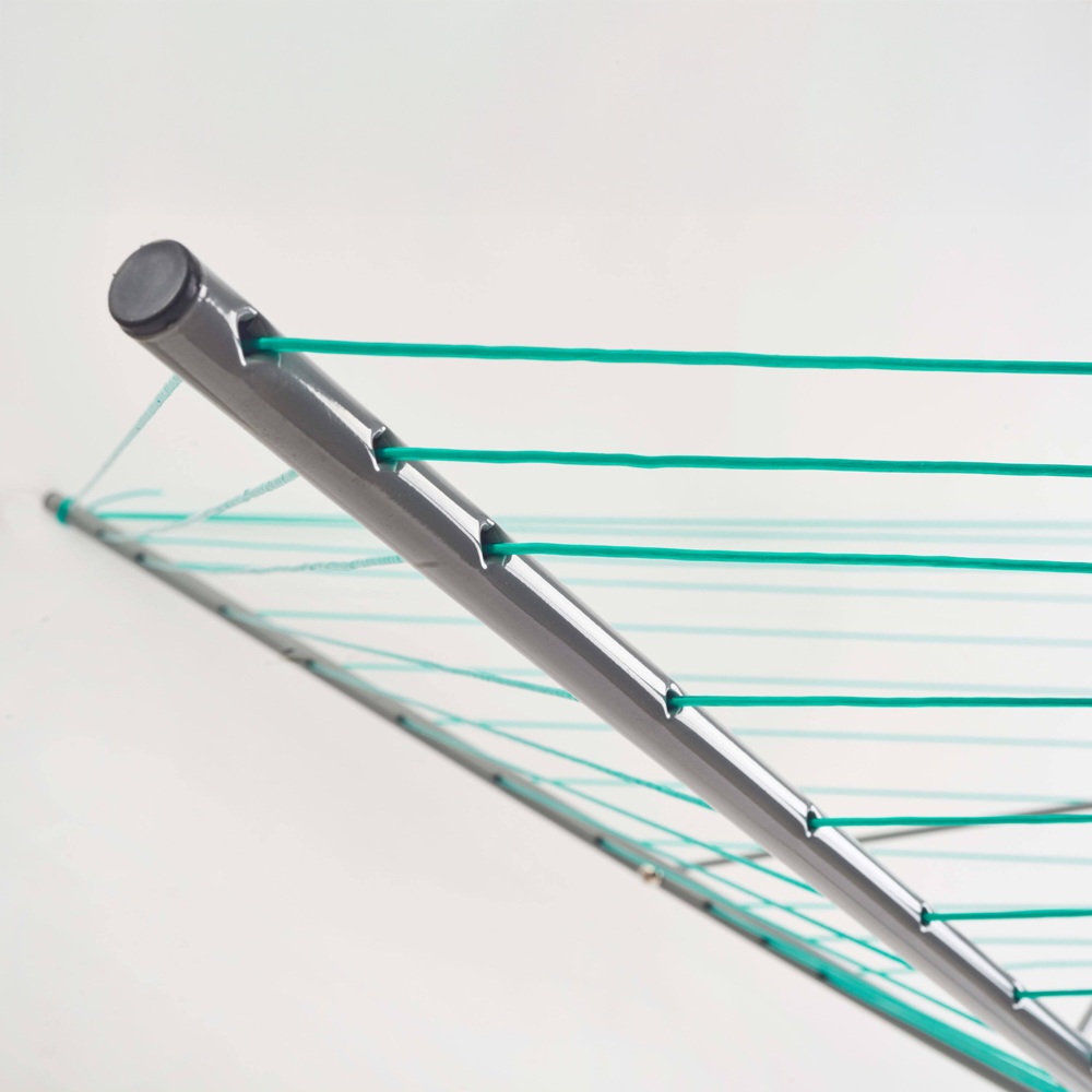 OurHouse 3 Arm Steel Powder Coated Rotary Airer 26m Image 4