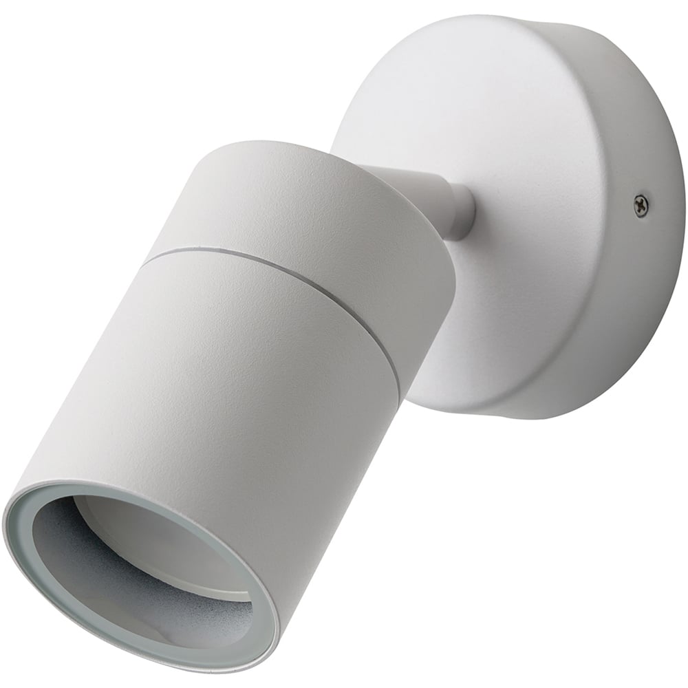 Zink Luna GU10 White Adjustable Spotlight Image 1