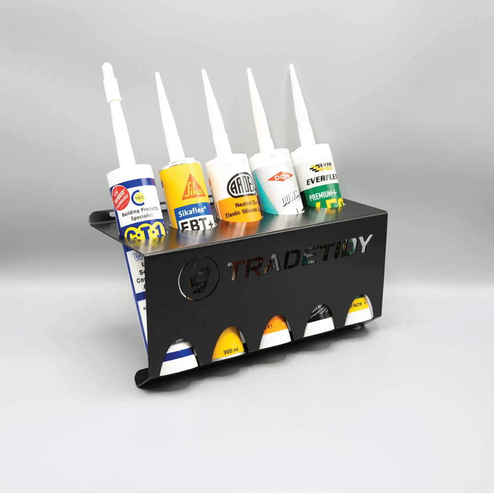 TradeTidy 7 Piece Black Steel Shed Storage Set Image 2