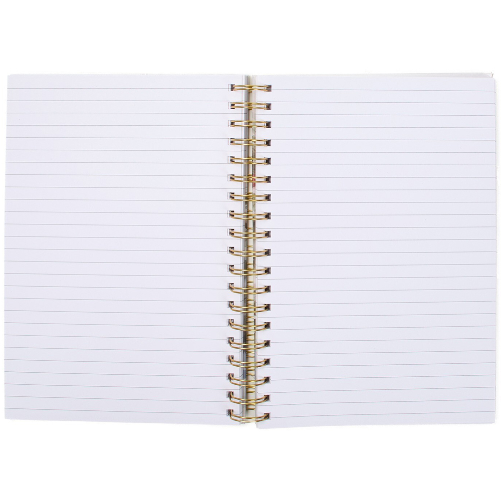 Christmas Highland Cow B5 Notebook Image 3