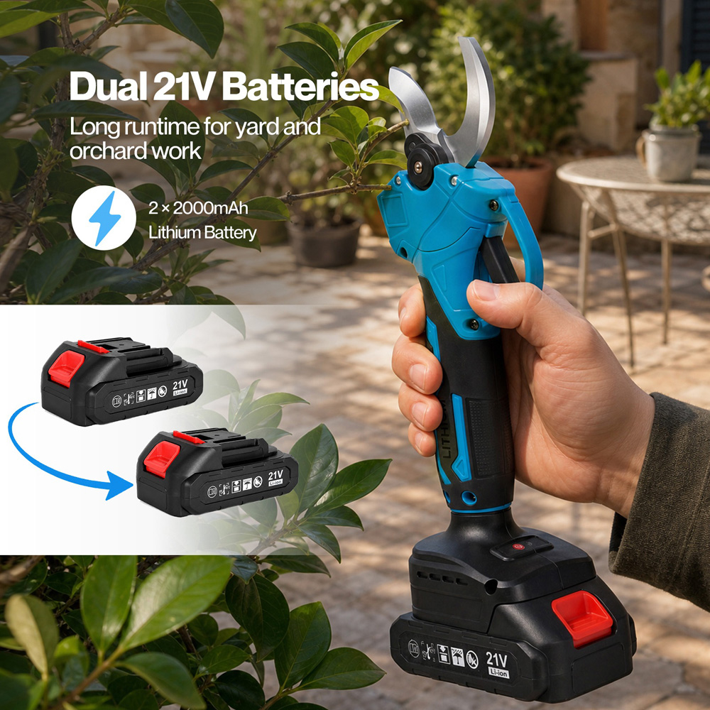 Traderight Brushless Cordless Pruning Shears 450W Image 6