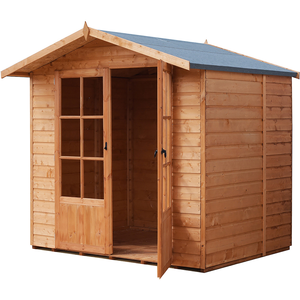 Shire Lumley 7 x 5ft Double Door Traditional Summerhouse Image 5