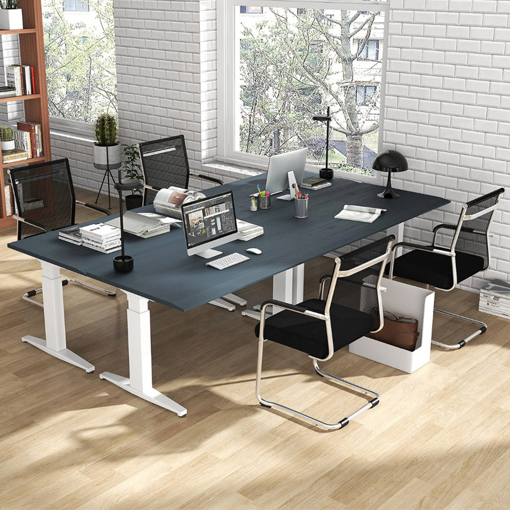 Costway Set of 4 Black Executive Office Chair Image 1