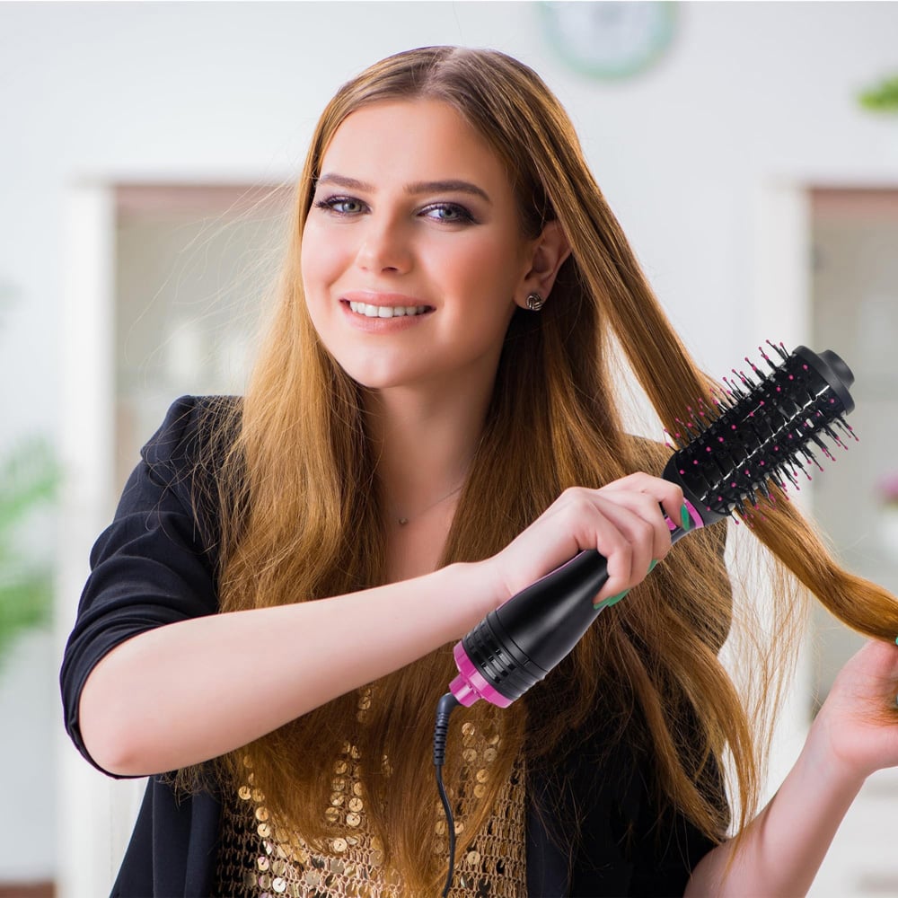 Alivio 4-in-1 Negative Ion Curler Multiple Heat Setting Curler Hair Dryer Image 5