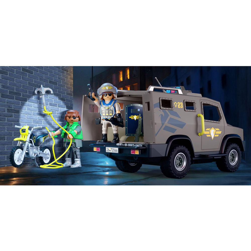 Playmobil SWAT Police Truck Playset Image 7