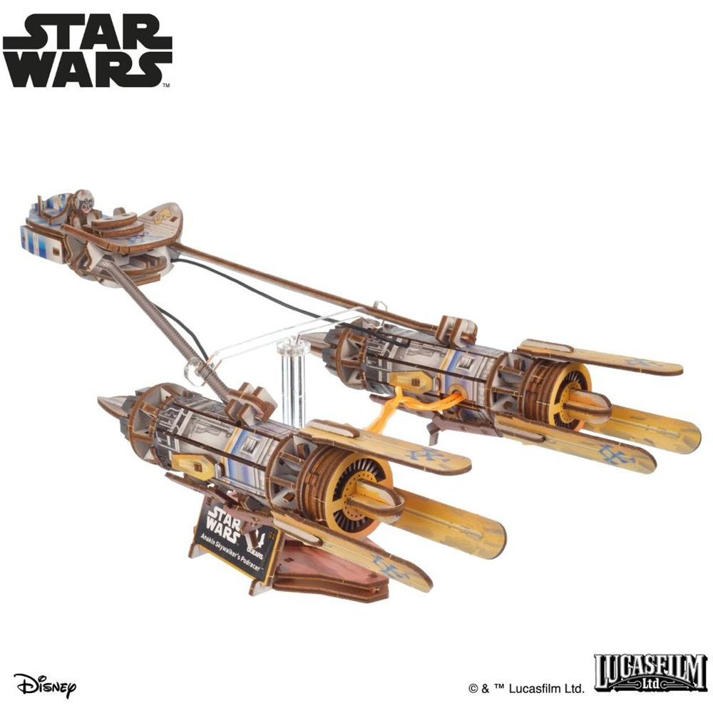 Ugears Star Wars Anakin Skywalker Podracer Mechanical Model Image 3