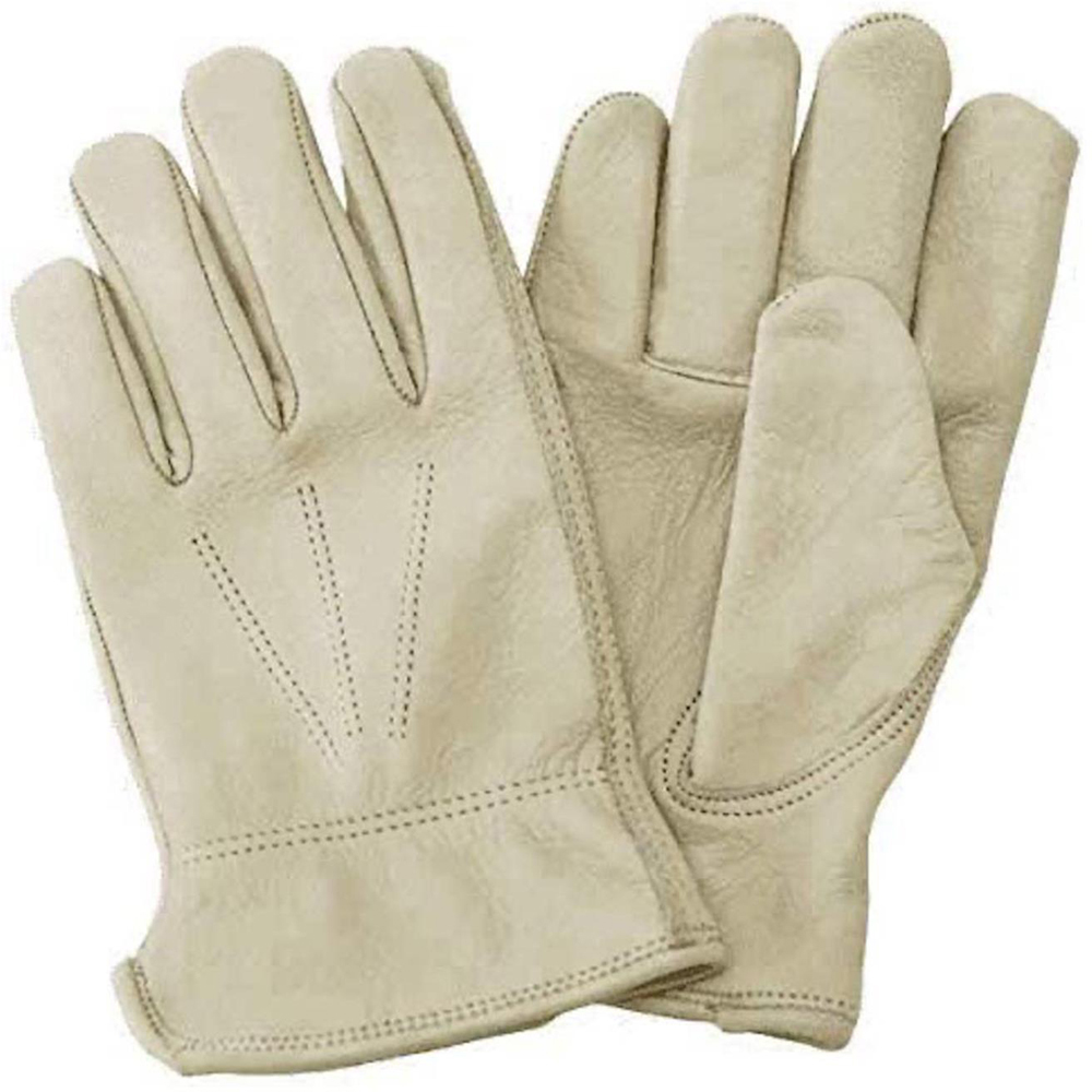 Kent & Stowe Luxury Leather Medium Men's Water Resistant Gardening Gloves Image 1