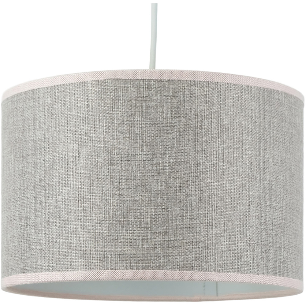 Textured Shade Grey 20cm 30cm Image 1