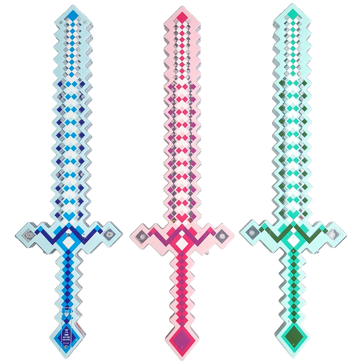 LED Pixel Sword with Sound - Blue, Pink or Green Image 1