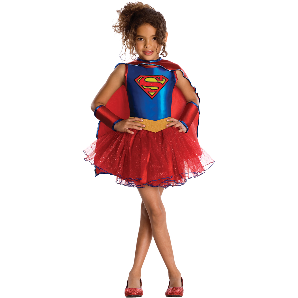 Rubies Masquerade Tutu Kids Supergirl Costume Medium Image