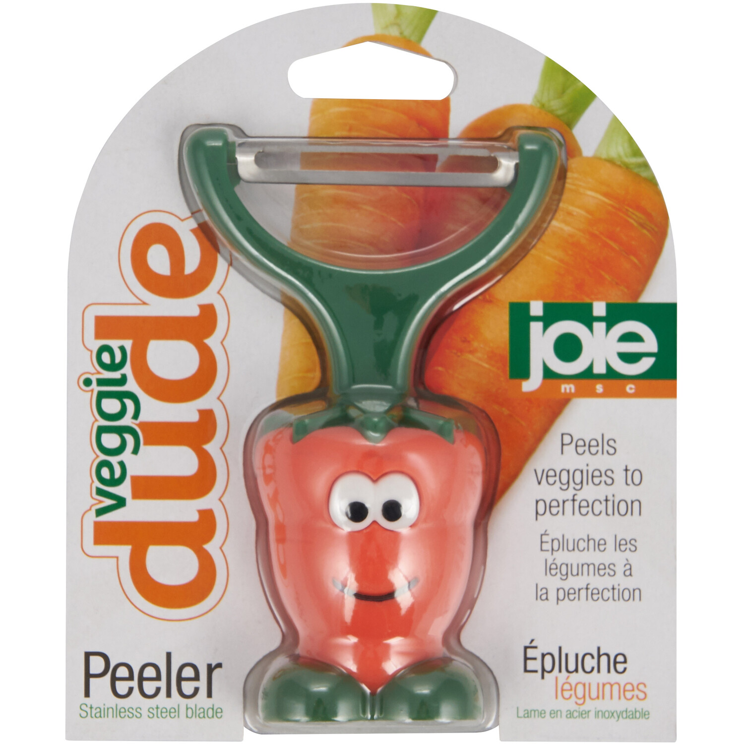 Veggie Dude Peeler - Orange Image 1
