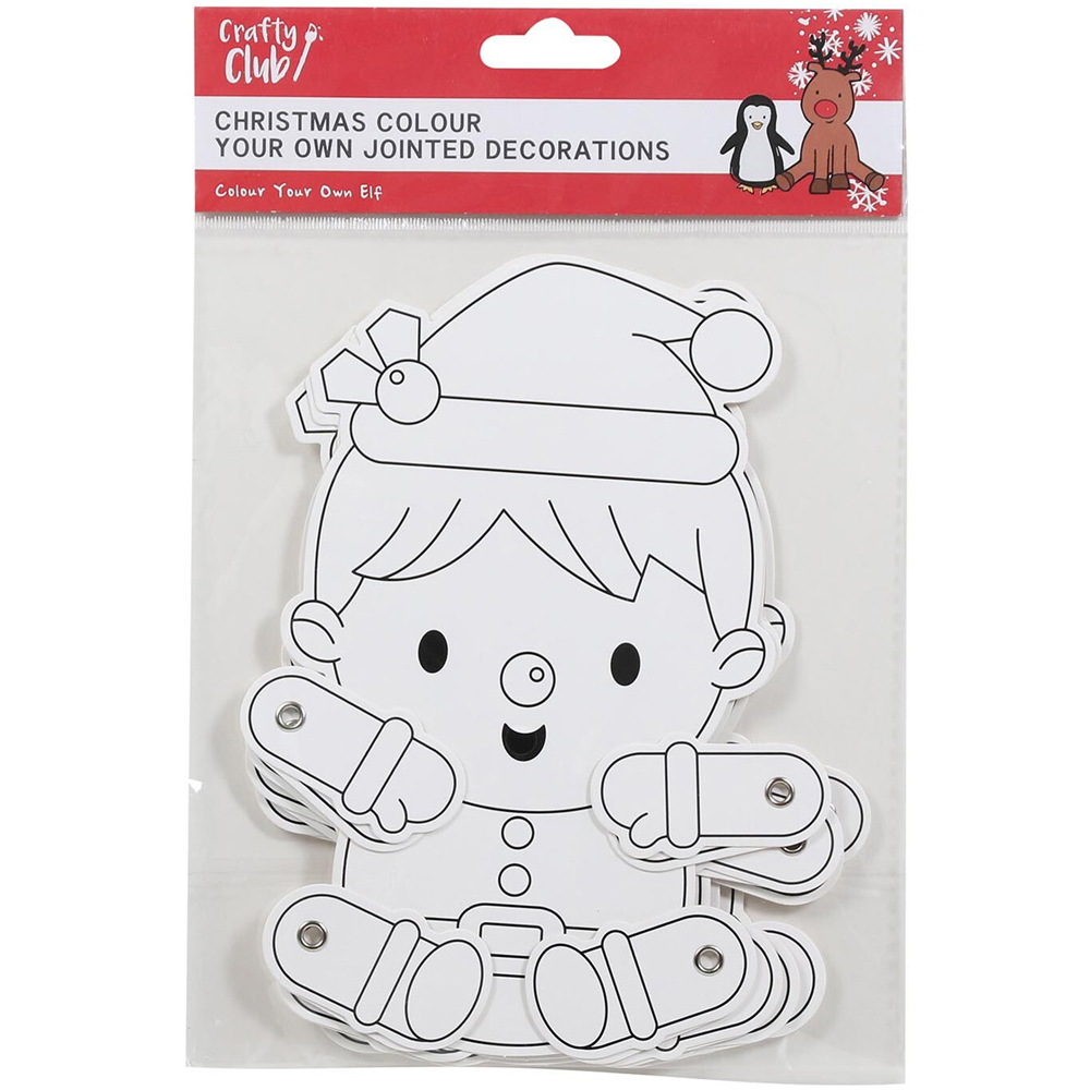Single Crafty Club Colour Your Own Decoration Kit in Assorted styles Image 3