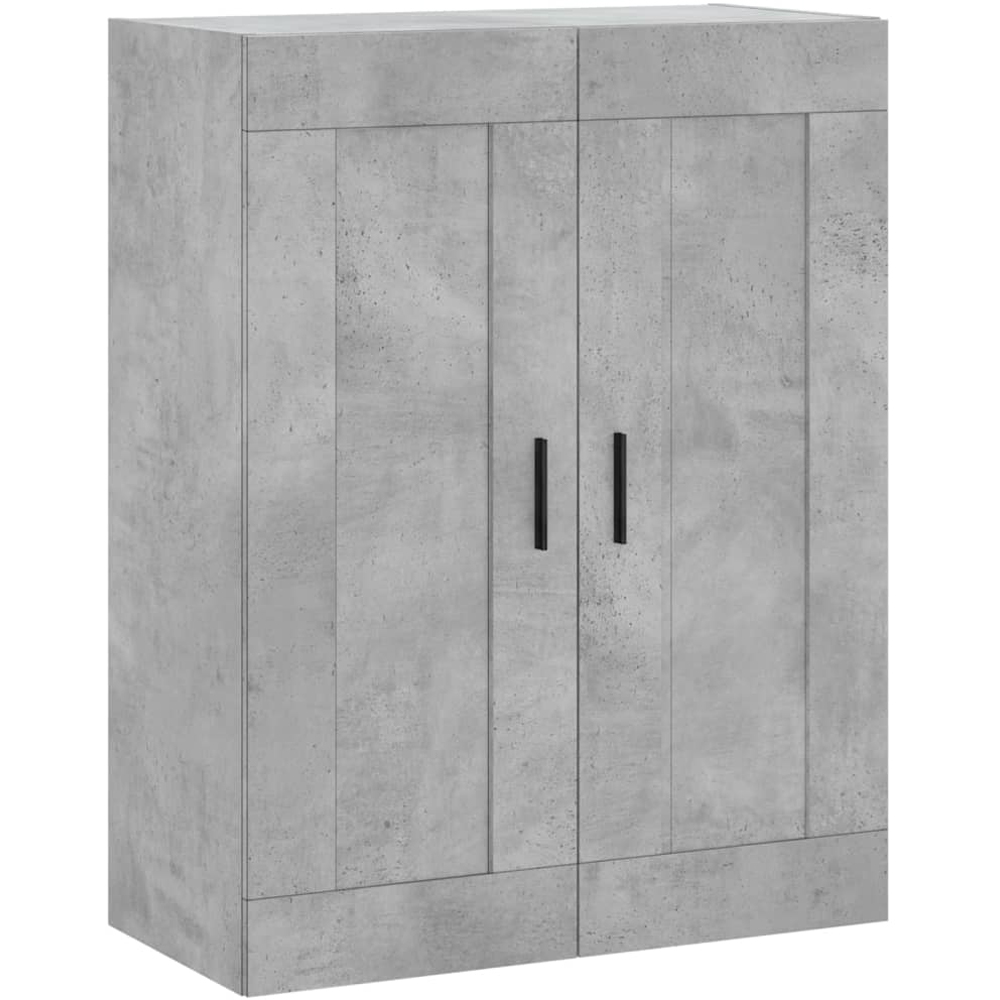 vidaXL 4 Door Grey Highboard Image 4