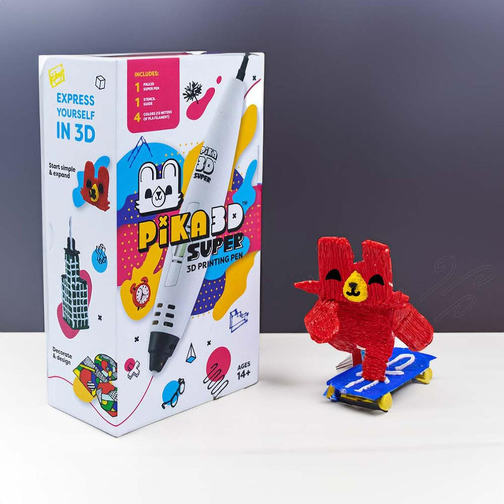 Red5 Pika3D Super 3D Printing Pen with Filaments Image 5