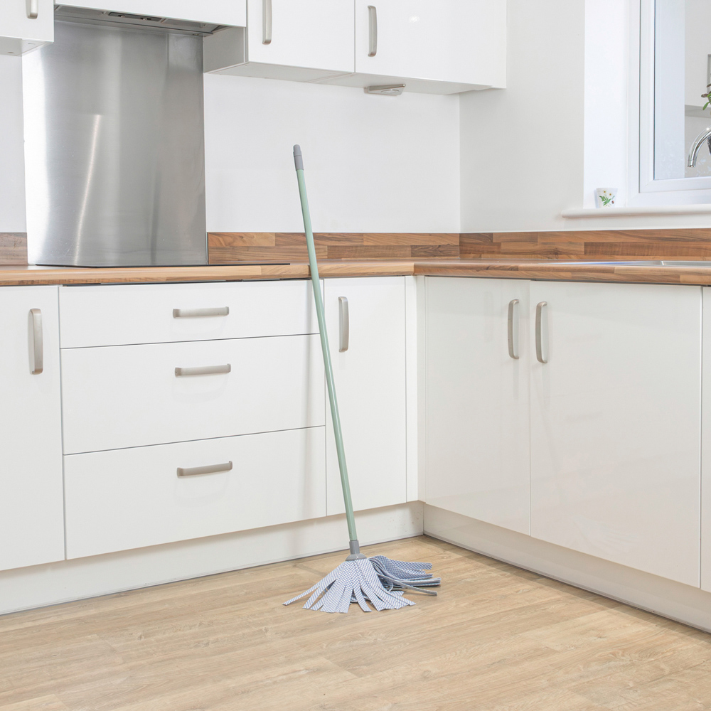 JVL Cleaning Green Synthetic Mop Image 2