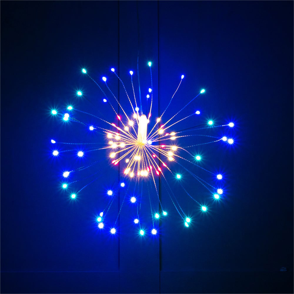 St Helens 40 Multicolour LED Firework Hanging Light Image 1