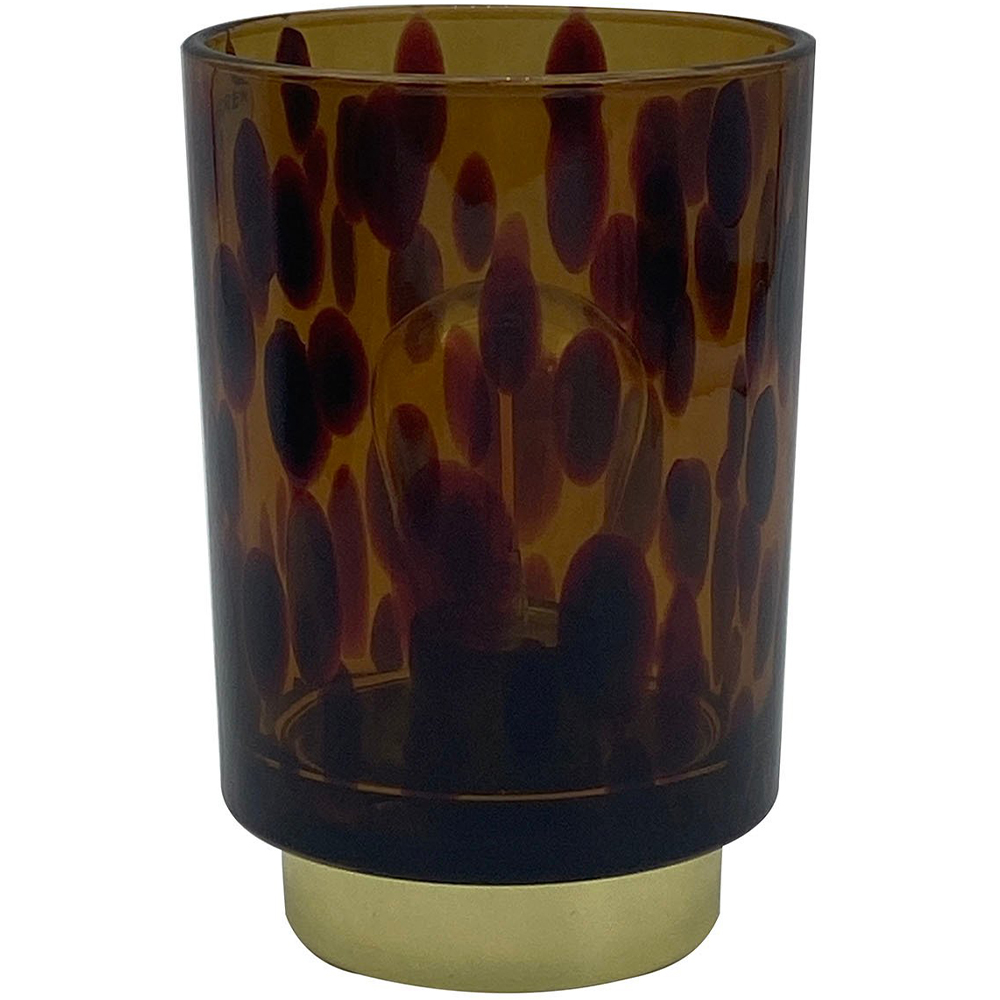 Tortoiseshell Battery Operated Light - Brown Image