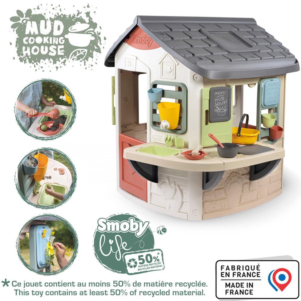 Smoby Life Kids Mud Kitchen Playhouse Image 5