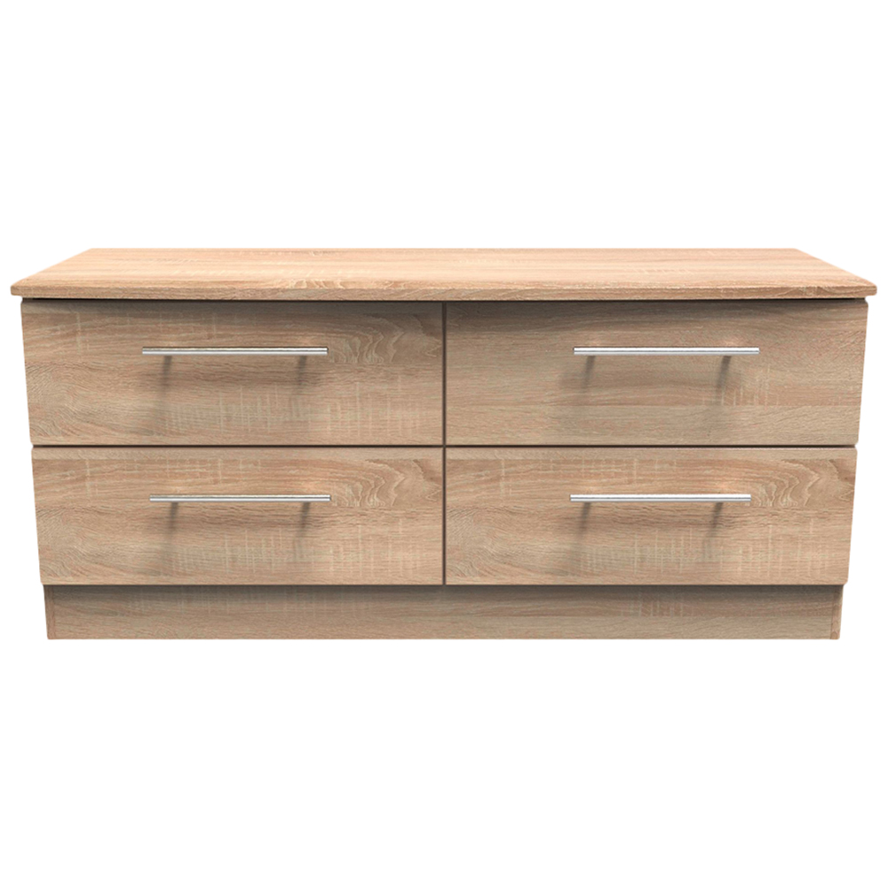 Crowndale Sherwood 4 Drawer Bardolino Oak Bed Box Image 2