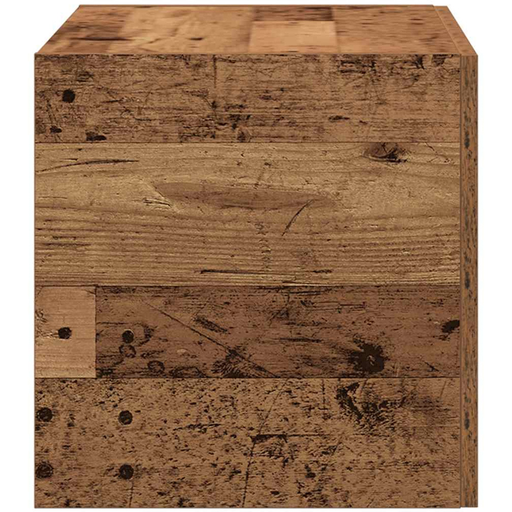 vidaXL 2 Door Old Wood Wall Cabinet Image 5