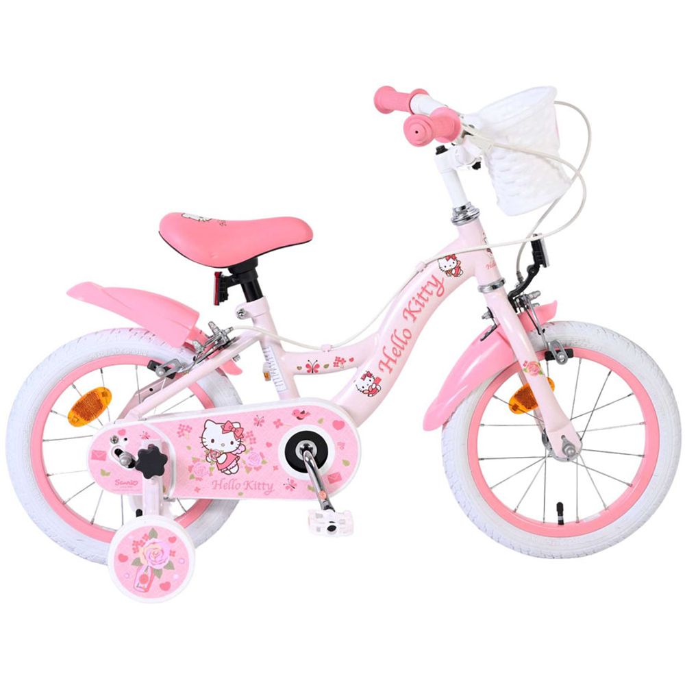 Volare Hello Kitty Pink Kids Bike 14 inch Image 2