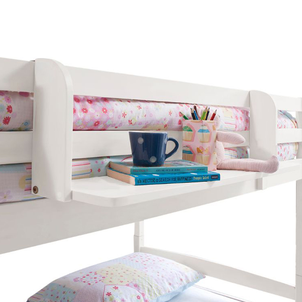 Noa and Nani White Single Shelf for Cabin or Bunk Bed Image 1