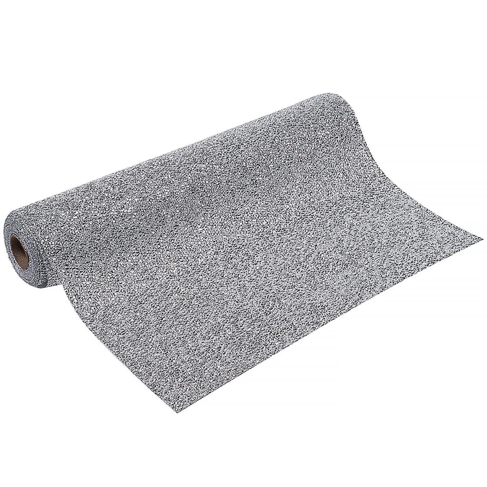 Frosted Fairytale White and Silver Glitter Wrapping Paper Image