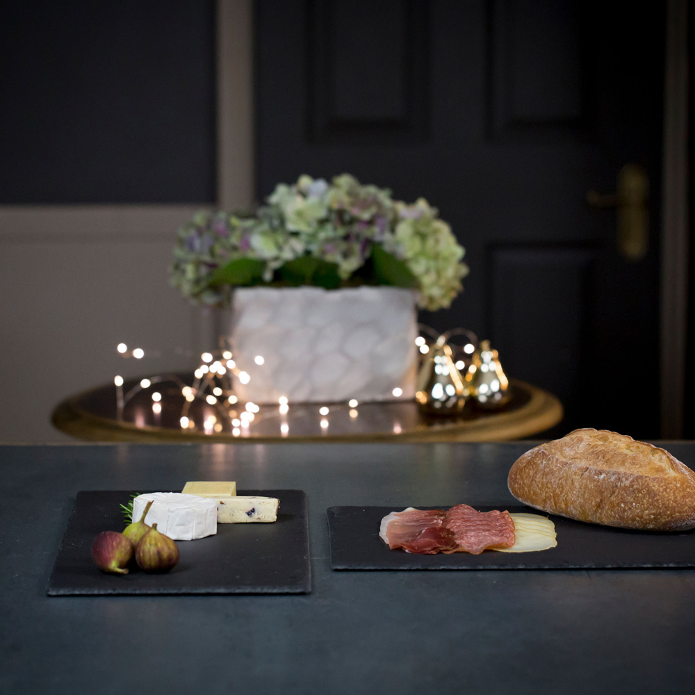 Argon Tableware Dark Grey Rectangle Slate Placemat 30 x 20cm 12 Pack Image 6