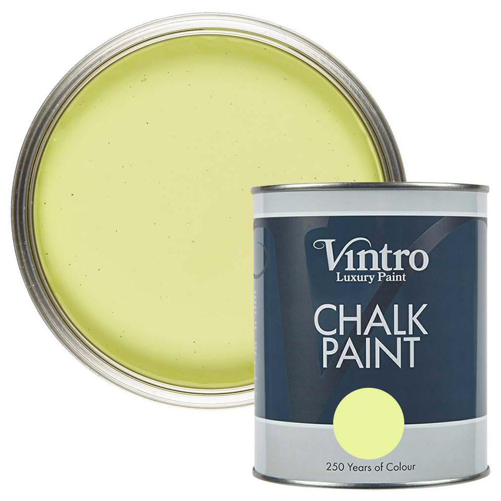 Vintro Paint Citron Matt Finish Chalk Paint 1L Image 1