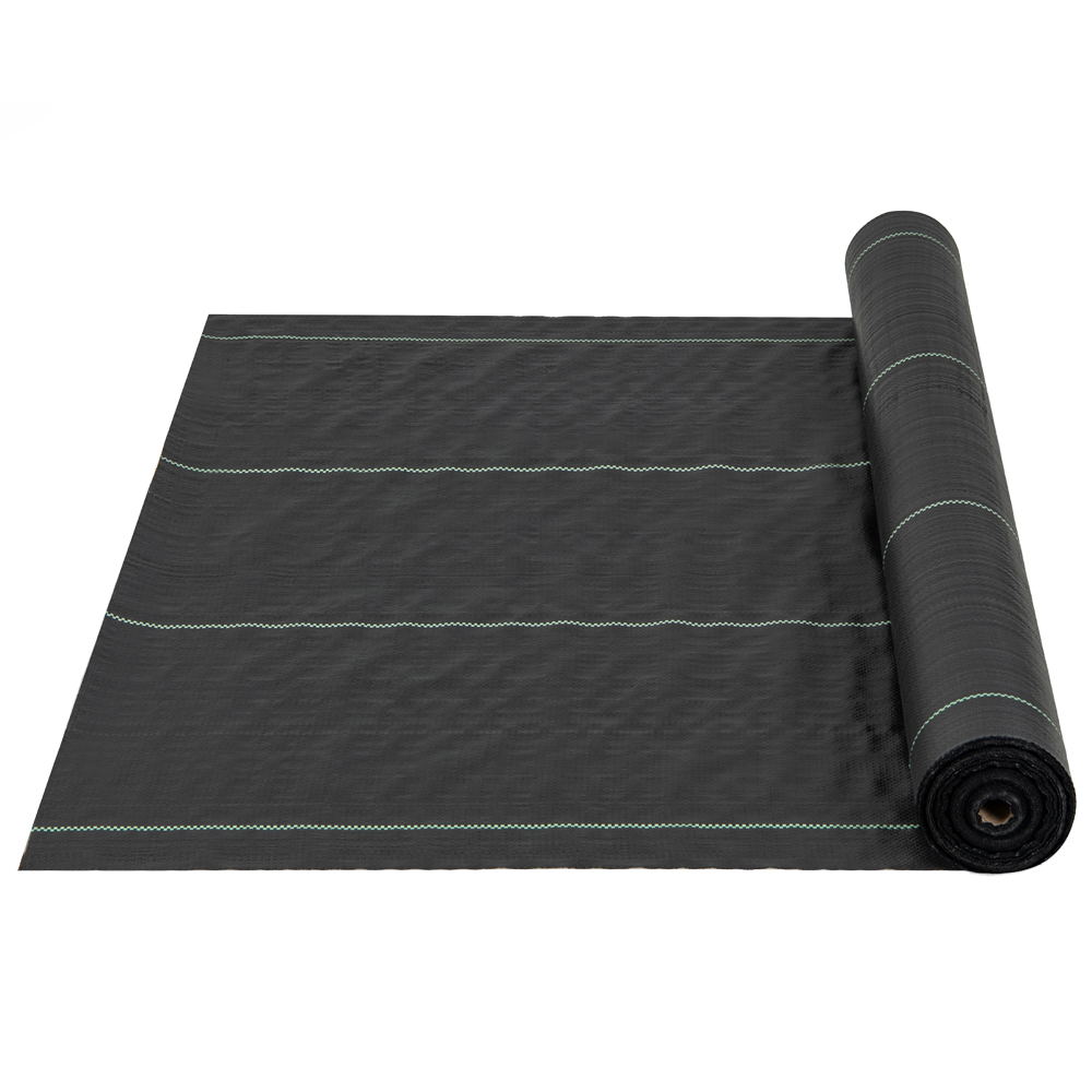 Costway Garden Weed Barrier Fabric 3.5Oz 1 x 50m Image 1