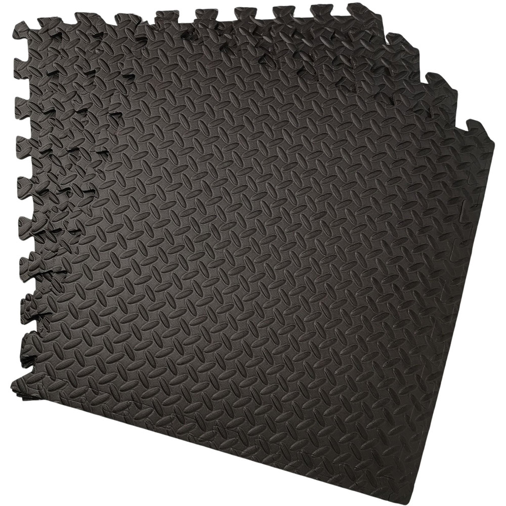 Samuel Alexander 32 Piece Black EVA Foam Protective Floor Mats 60 x 60cm Image 5