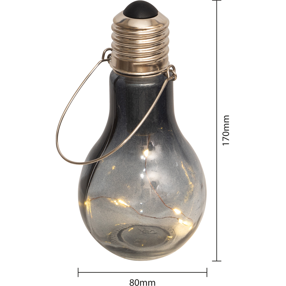 Luxform Grey Smoke Battery Operated Bulb Image 5
