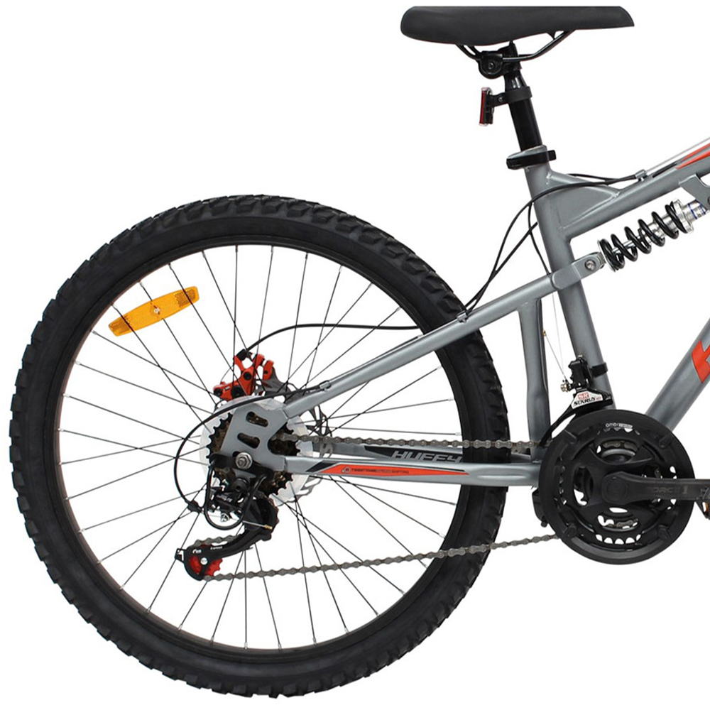 Huffy Marker Matte Gunmetal Grey Mountain Bike 24 inch Image 6