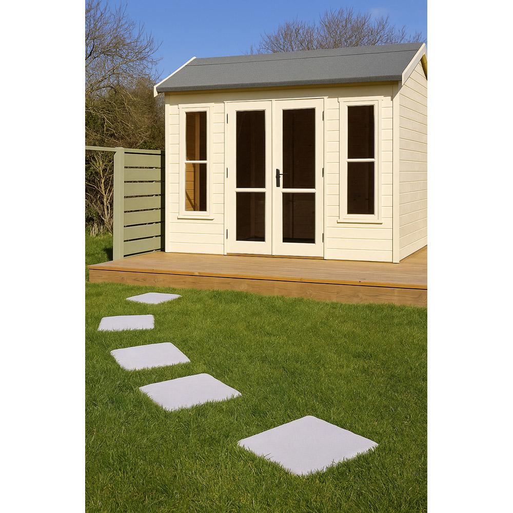 Avilo Textured Grip Pattern Plastic Patio Block 30 x 30cm 4 Pack Image 5