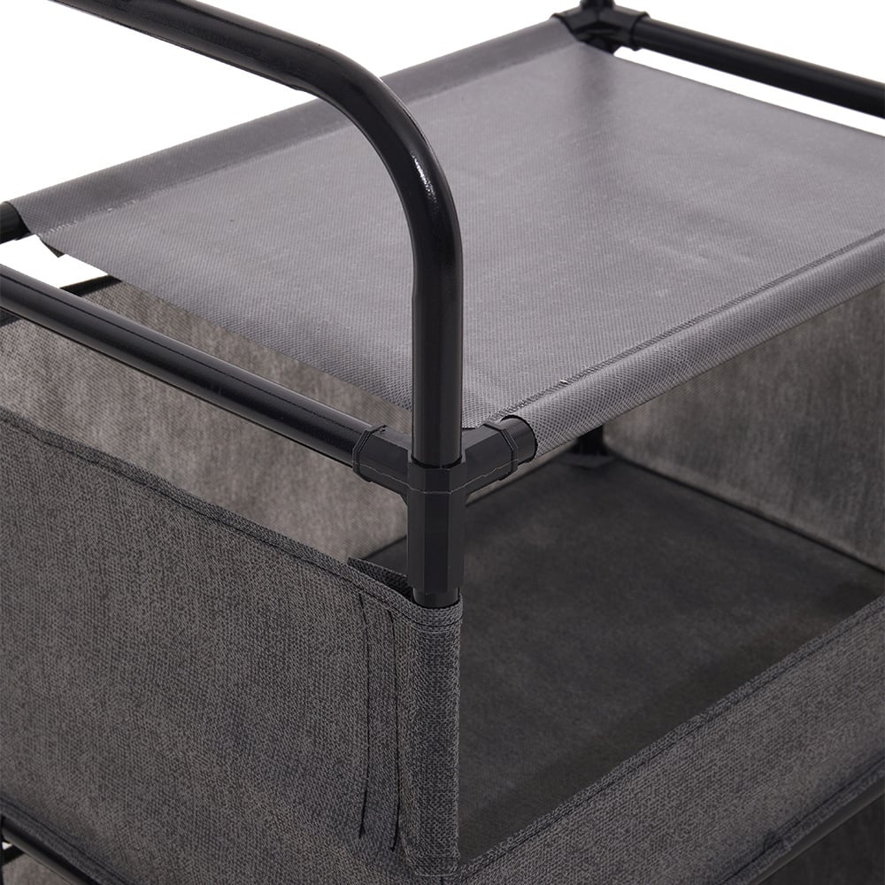 H&O Direct 6 Shelf Freestanding Garment Hanging Rack Image 5