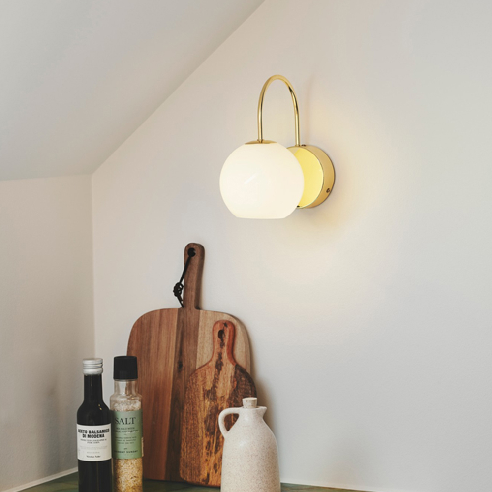 Nordlux Franca Brass Wall Light Image 6