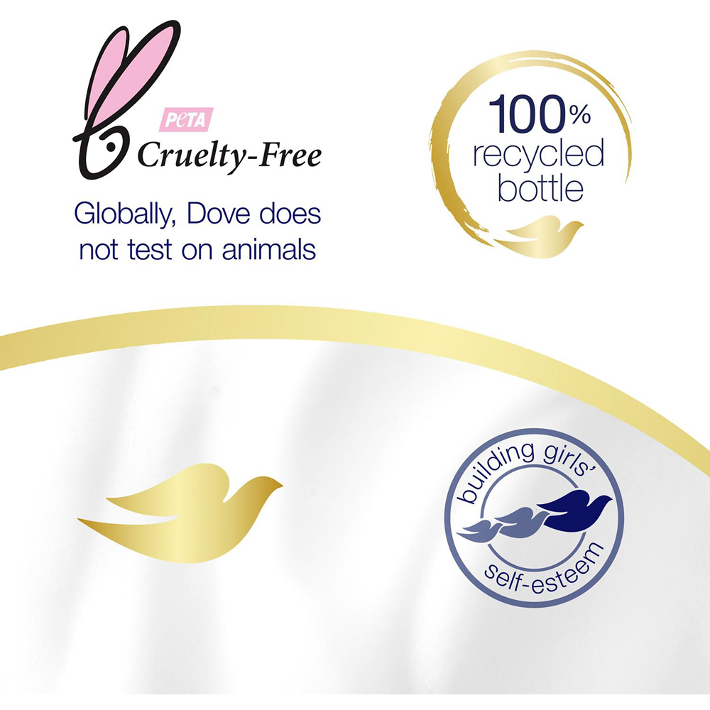 Dove Caring Bath Single Shea Butter and 2 Almond Cream Bath Soak 450ml Image 5