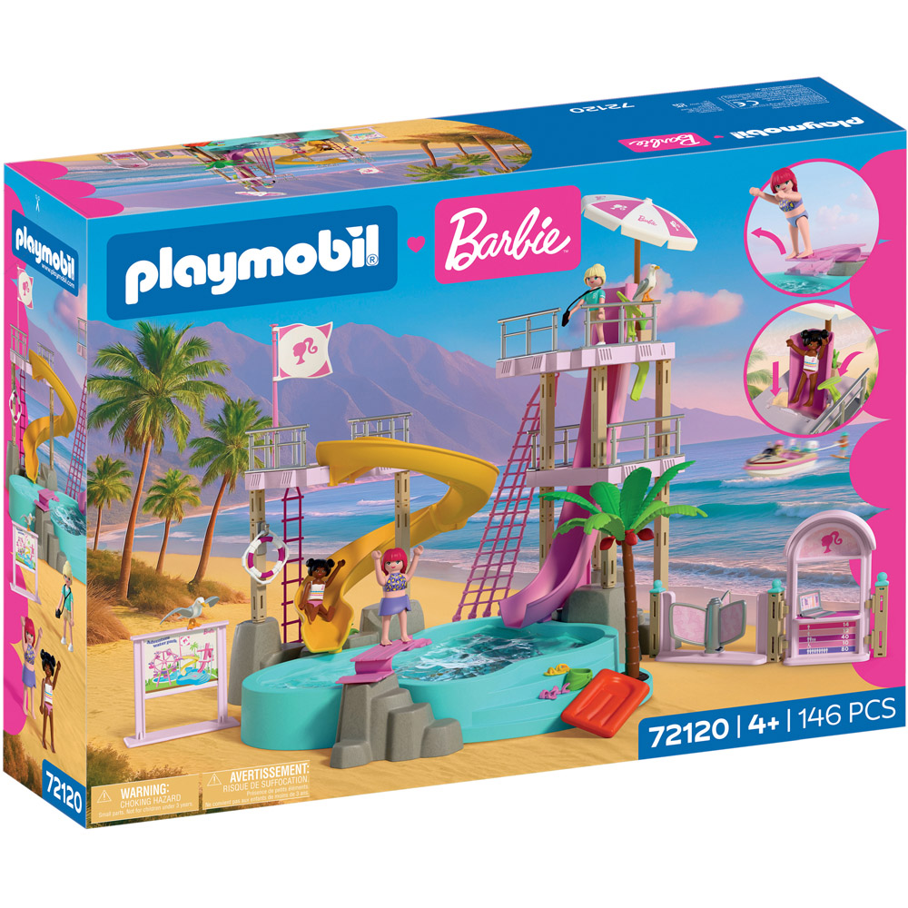 Playmobil x Barbie Waterpark Playset Image 1