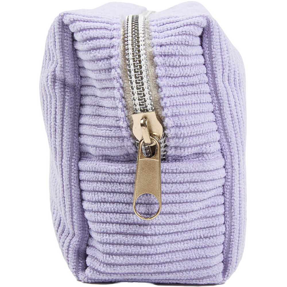 Purple Crush Corduroy Pencil Case Lilac Image 5