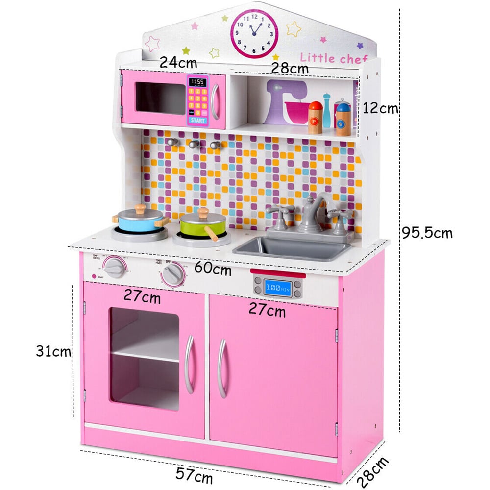 Costway Kids Cooking Pretend Play Toy Set Image 9