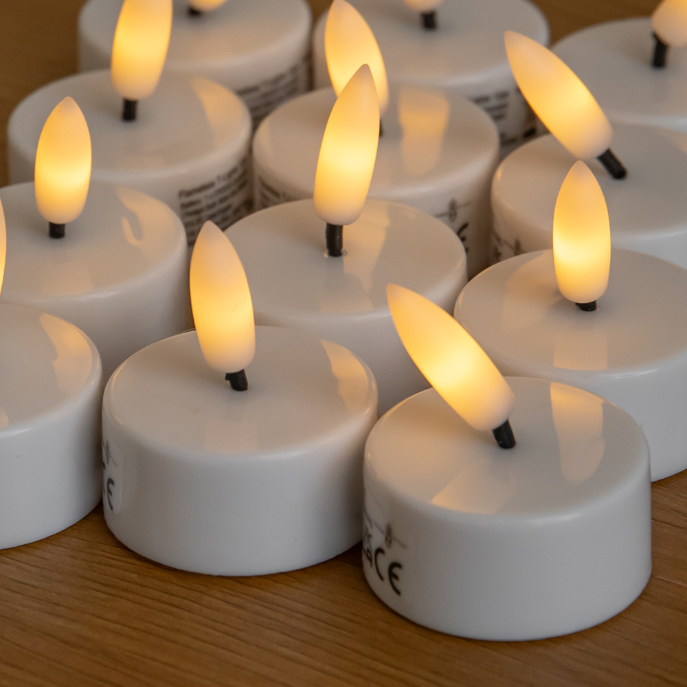 Samuel Alexander Flameless LED Tealight Candle 12 Pack Image 3