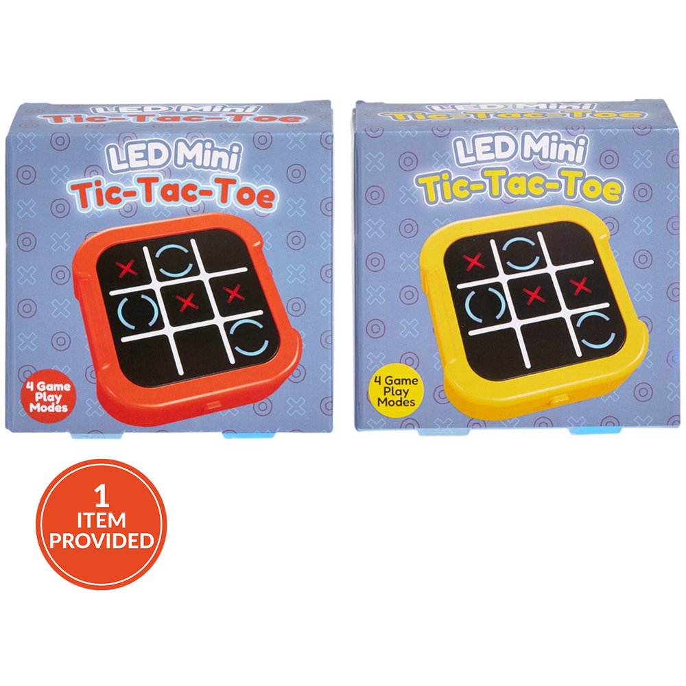 LED Mini Tic-Tac-Toe Game Image 1