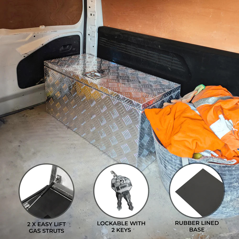 Monster Shop Aluminium Large Tool Box 70L Image 5
