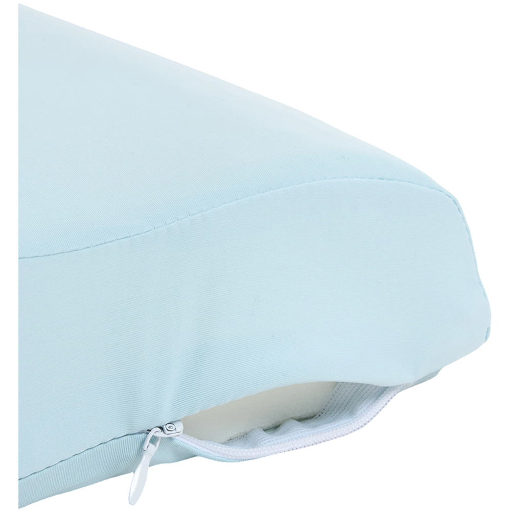 Living and Home Light Green Memory Foam Cooling Pillow with Removable Cover 60 x 40cm Image 5