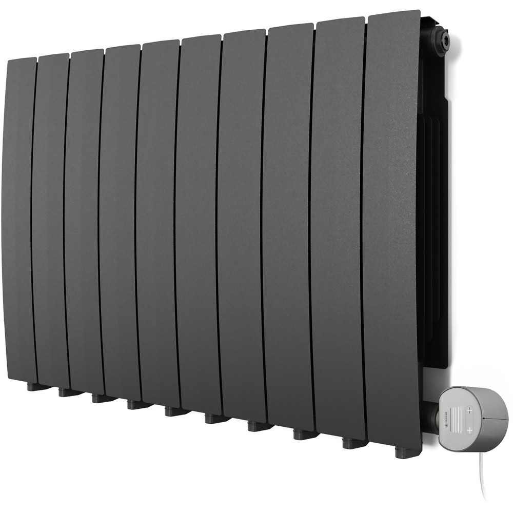 Terma Bergamo Wi-Fi Graphite Grey Electric Radiator 1200W 590 x 800mm Image 1