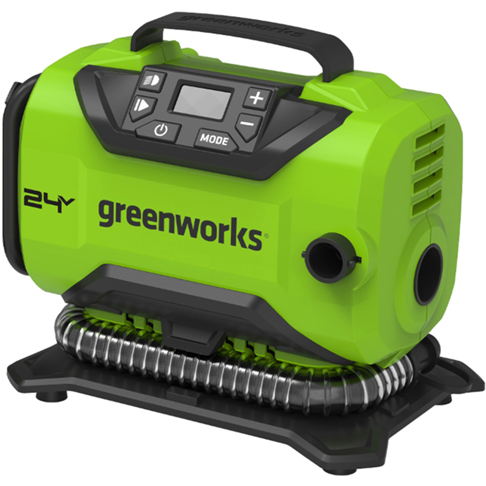 Greenworks GWG24IN 24V Cordless Inflator Bare Unit Image