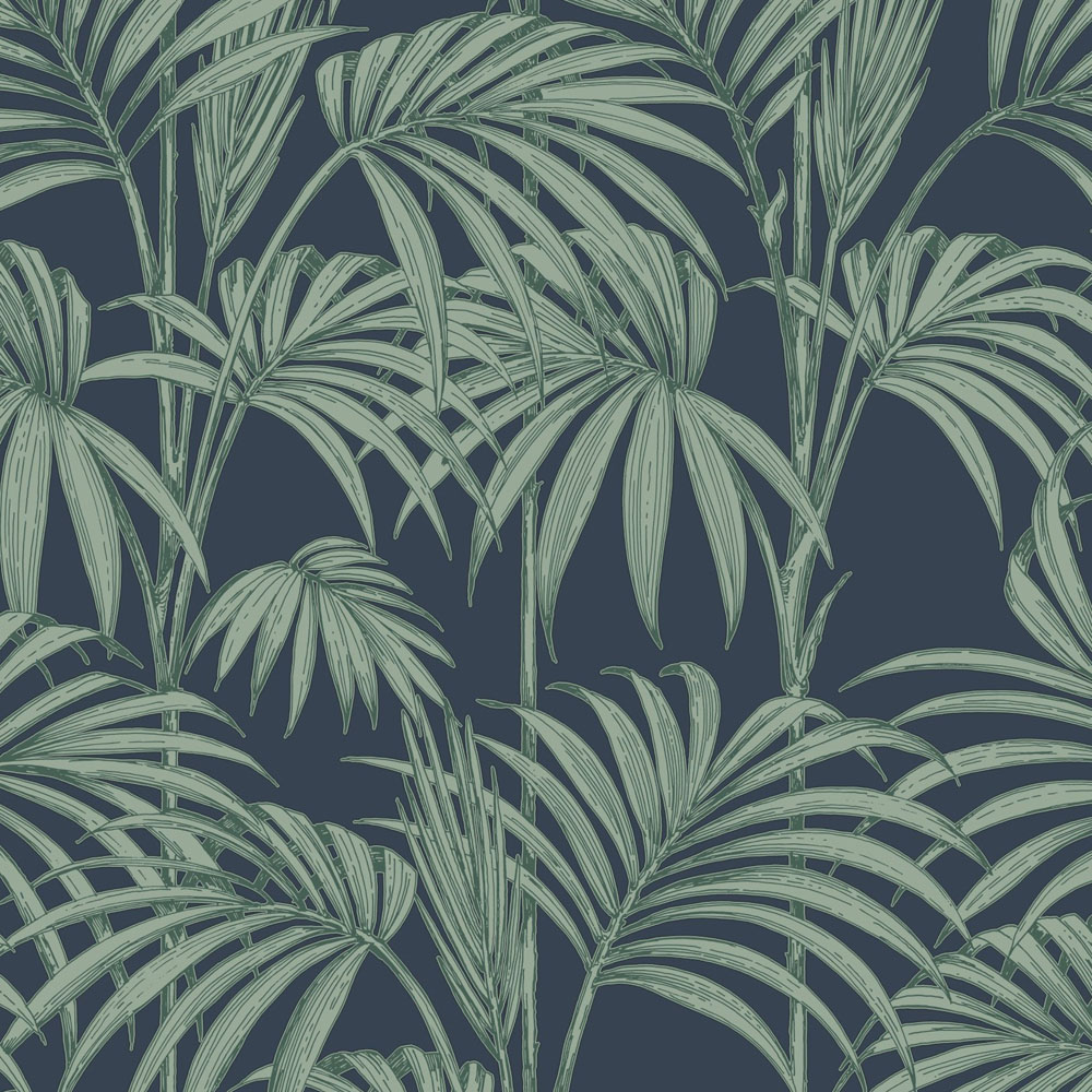 Julien MacDonald Honolulu Navy Wallpaper Image 1