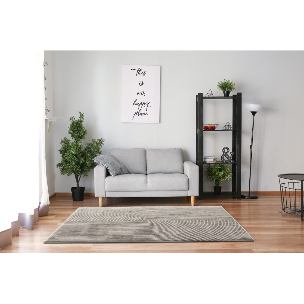 Eselle Muse Zen Grey Rug 120 x 170cm Image 2