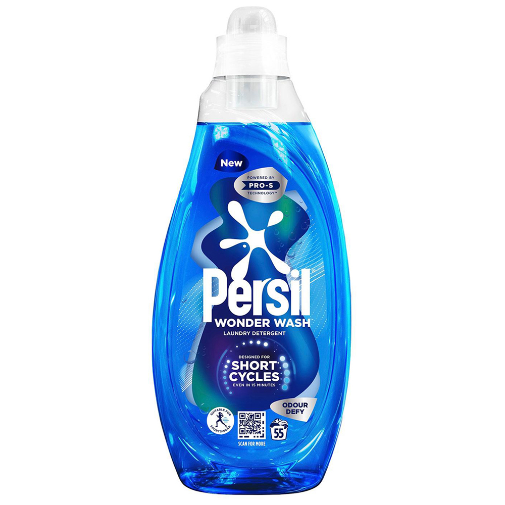 Persil Odour Defy Liquid Detergent 55 Washes 1.485L 2 Pack Image 2